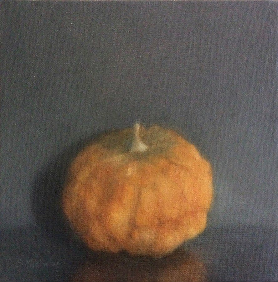 La petite citrouille, Huile sur toile, Sophie Michalon