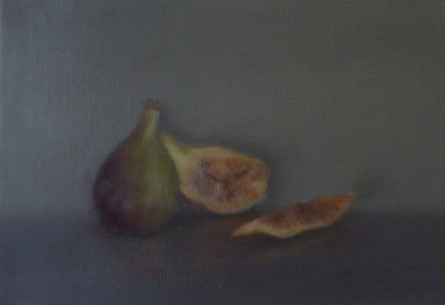 Les figues, Huile sur toile, Sophie Michalon
