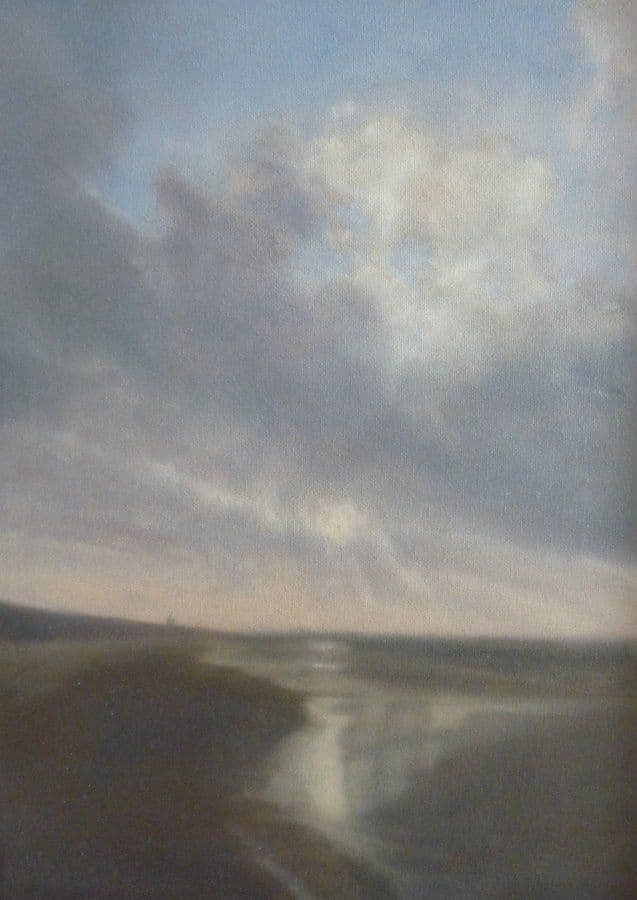 Noordwijk 1, Huile sur toile, Sophie Michalon