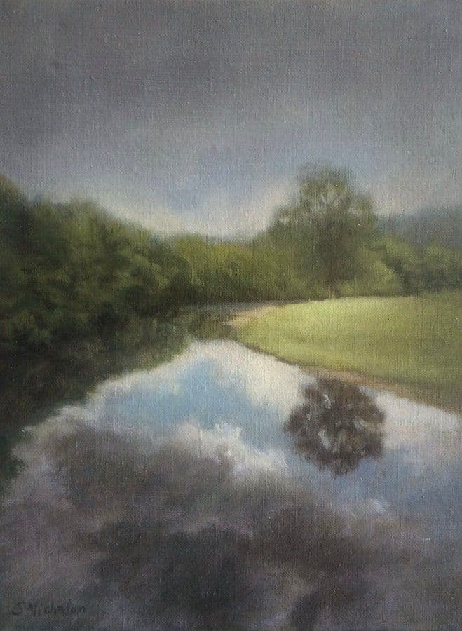 Stirling, Huile sur toile, Sophie Michalon